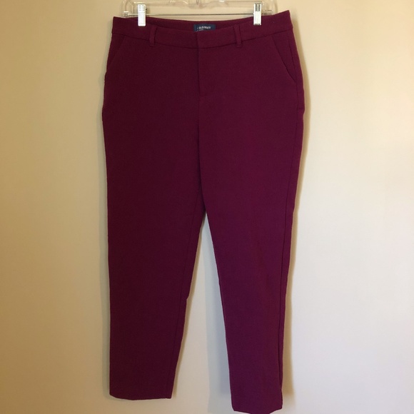 Old Navy Pants - Plum Women's Dress Pants Size 8